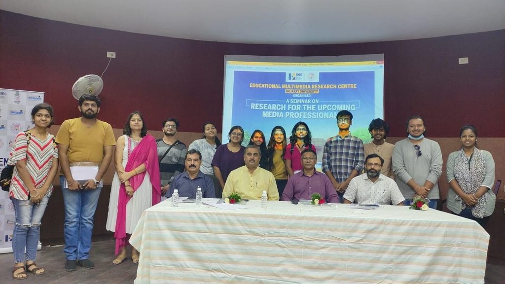 IJC team at EMRC of Gujarat University